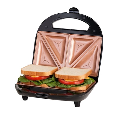 Dual Electric Sandwich Maker and Panini Grill