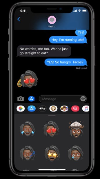 use memoji stickers in whatsapp