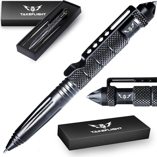 TAKEFLIGHT Tactical Pen Self Defense Tool 