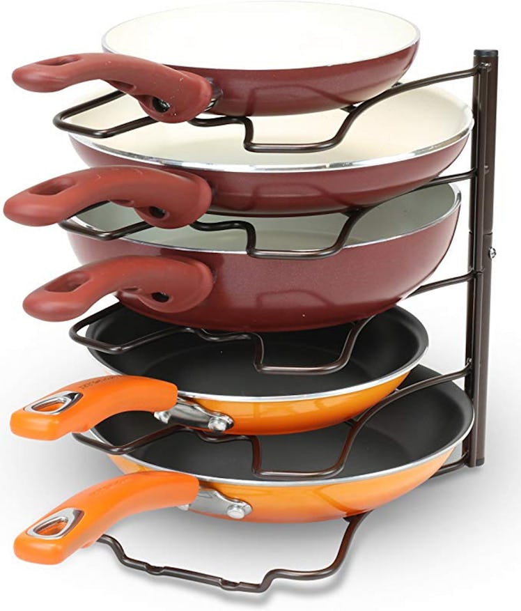 DecoBros Cabinet Pan Organizer Shelf Rack