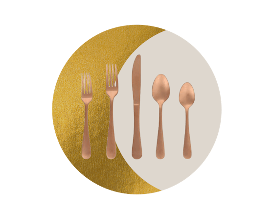 Better Homes & Gardens Alder 20 Piece Flatware Set - Matte Finish