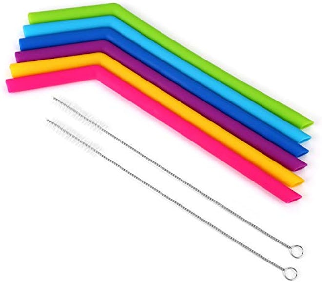 Homabachyco Reusable Straws (Set of 6)