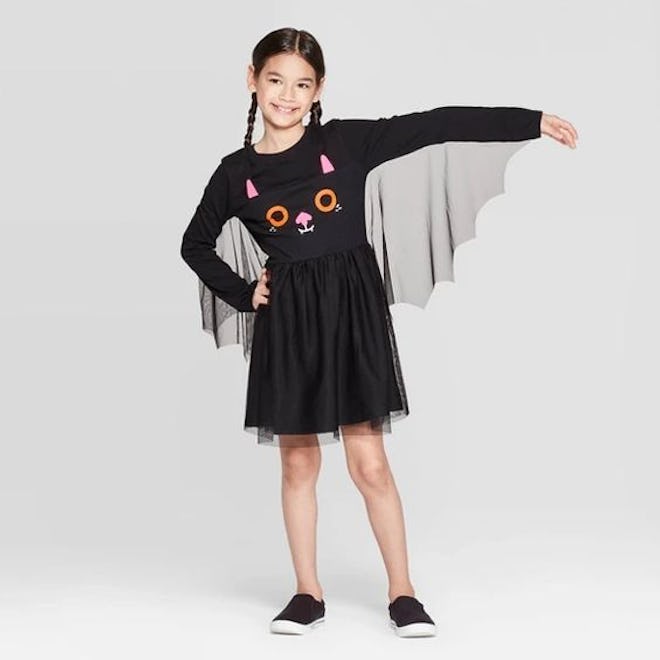 Girls' Halloween Bat Dress