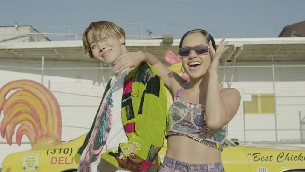 What Do Bts J Hope Becky G S Chicken Noodle Soup Lyrics Mean They Re Inspiring