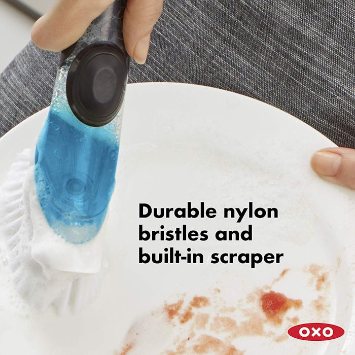 OXO Good Grips Soap Dispensing Brush 