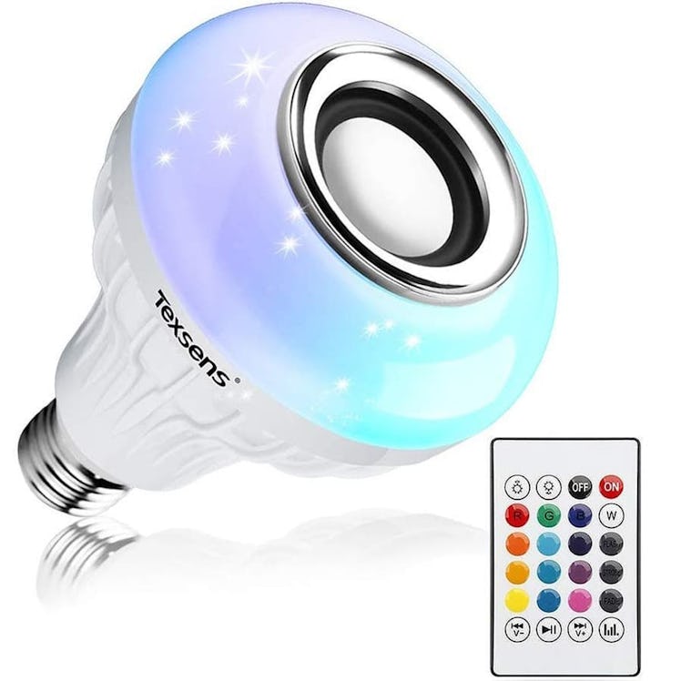 Texsens LED Light Bulb Bluetooth Speaker