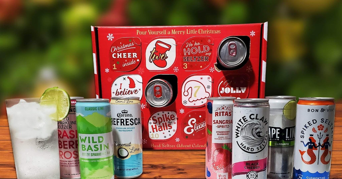This Hard Seltzer 2019 Advent Calendar Will Keep White Claw Summer Going