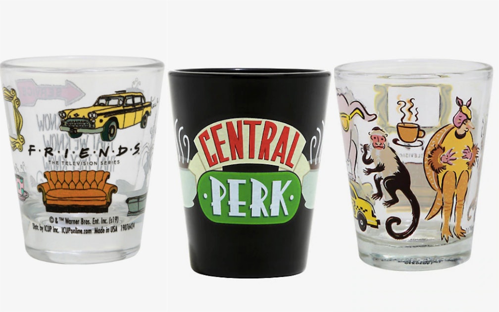 These Friends Shot Glasses Are Full Of The Best References To The Show