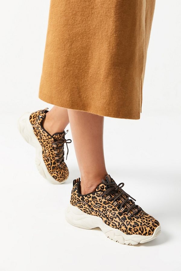 skechers cheetah print shoes