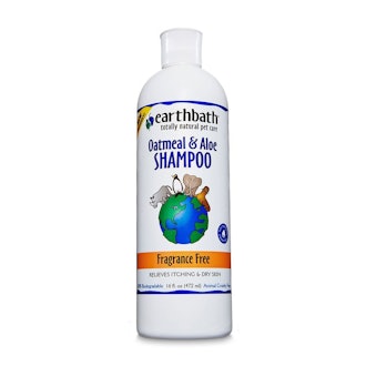 Earthbath All Natural Pet Shampoo, Oatmeal & Aloe Fragrance-Free (16 Oz.)