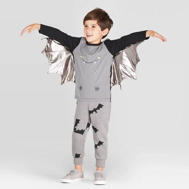 Toddler Boys' Bat T-Shirt with Wings