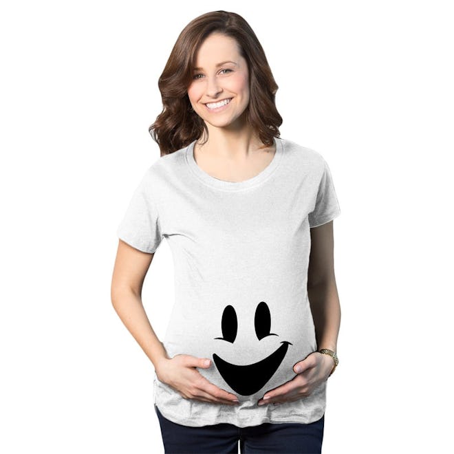 Maternity Halloween Ghost Shirt