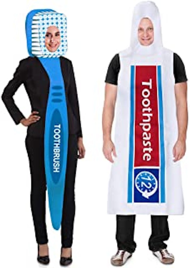 Toothbrush and Toothpaste Costume