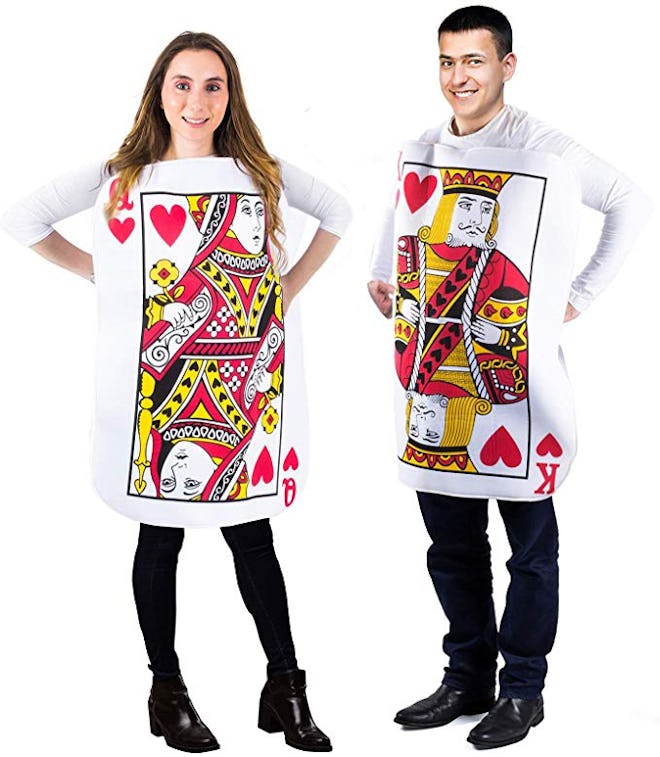 King and Queen Card Costume