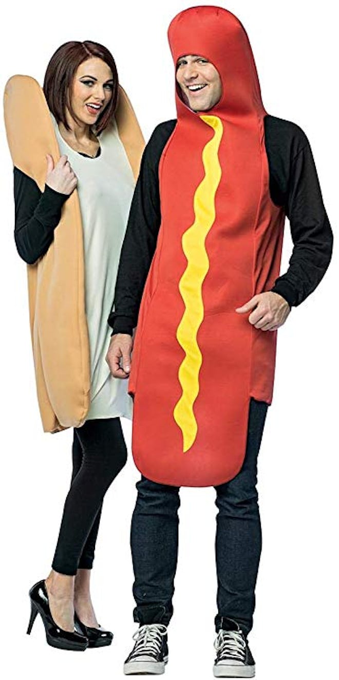 Hot Dog and Bun Couples Costume