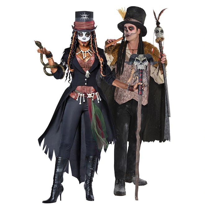 Adult Witch Doctors Couples Costumes