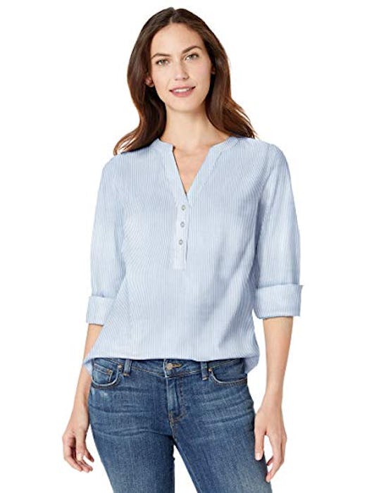 Amazon Essentials Cotton Popover Shirt
