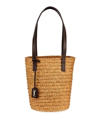 Woven Raffia Tote Bag