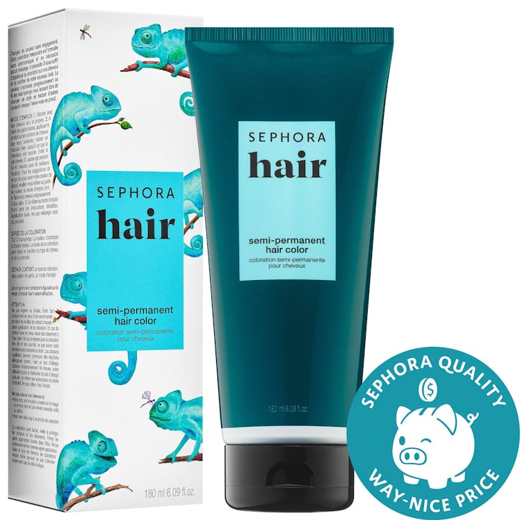 Sephora Collection Semi-Permanent Hair Dye in "Tenacious Teal"