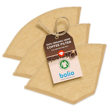 Bolio Organic Hemp Cone Coffee Filter (3 Pack)