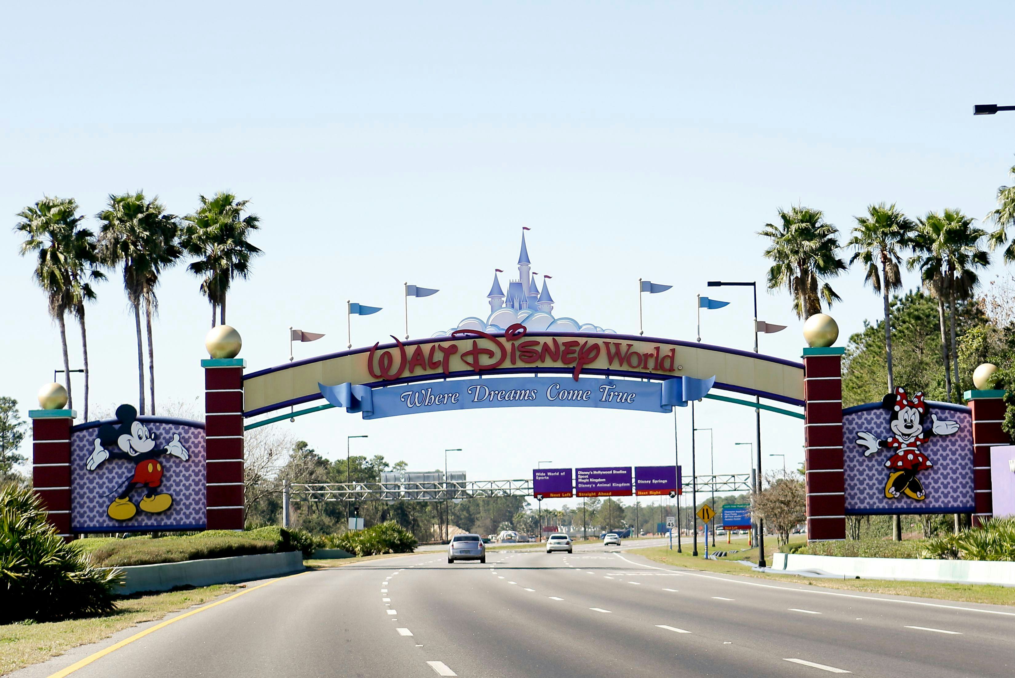 Disney World Park entrance