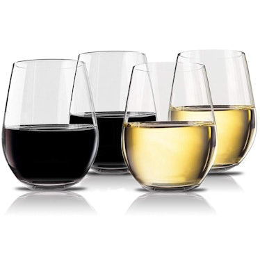 Vivocci Stemless Wine Glasses (4 Pack)