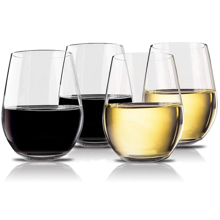 Vivocci Stemless Wine Glasses (4 Pack)