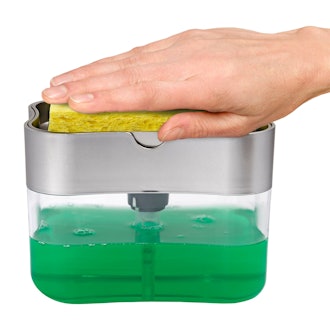 STS Soap Pump Dispenser and Sponge Holder