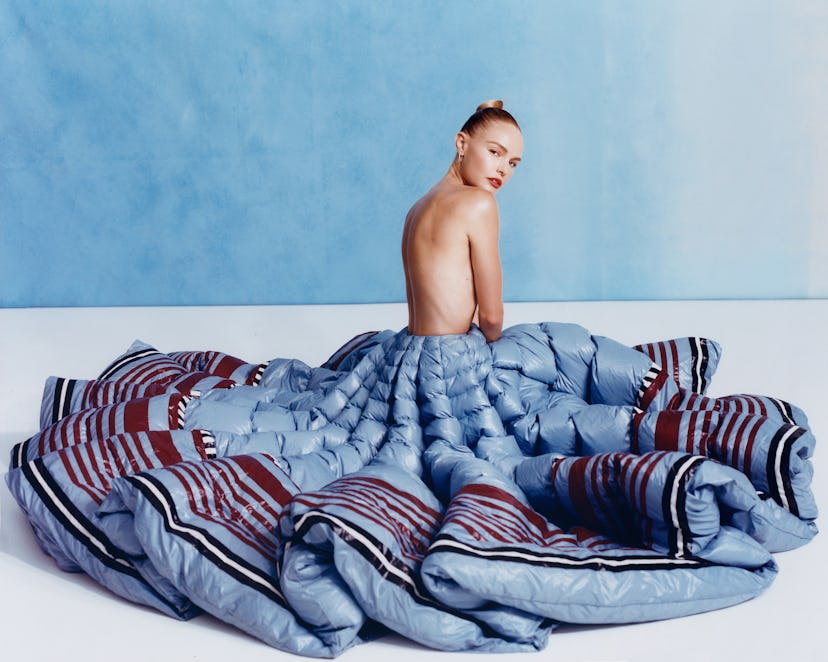 Kate Bosworth poses in Moncler Pierpaolo Piccioli skirt