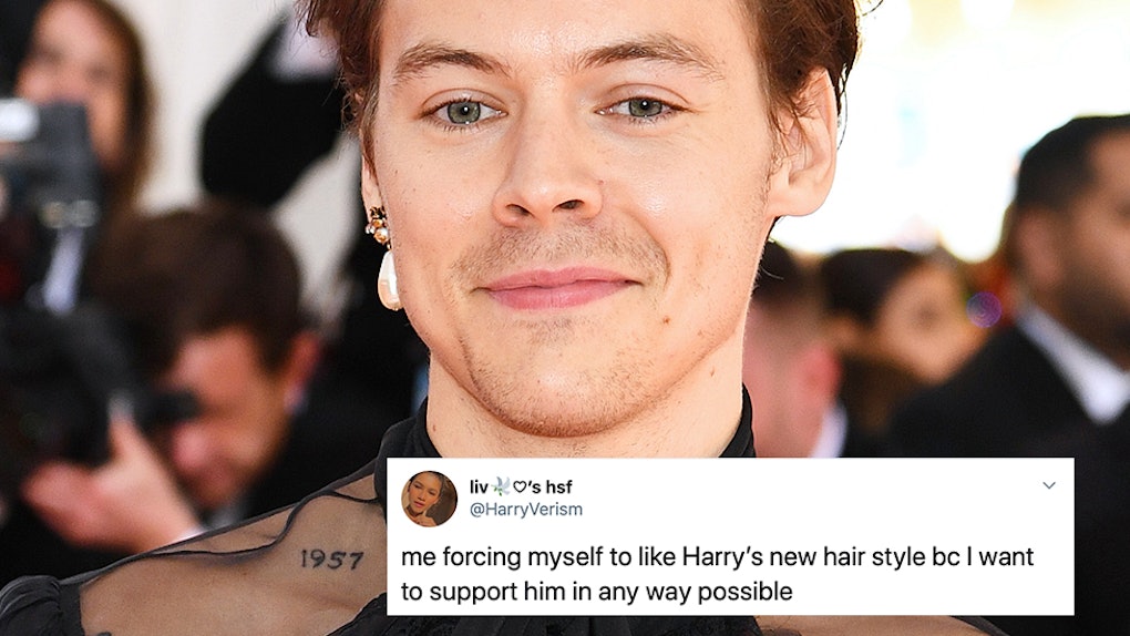 These Tweets About Harry Styles Haircut Show How Invested Fans