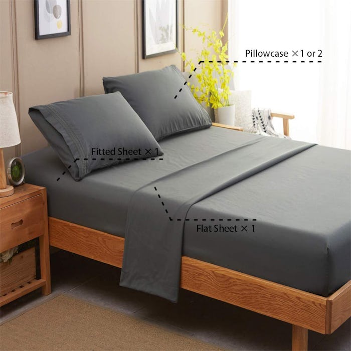 SONORO KATE Microfiber Bed Sheet Set