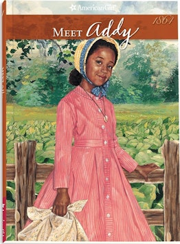 An illustration of the American Girl doll, Addy Walker