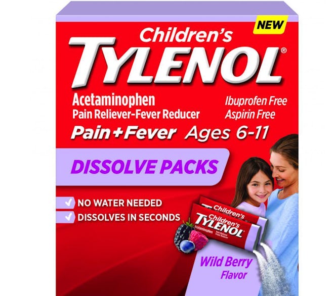 Children's Tylenol Dissolve Packs 18 pk