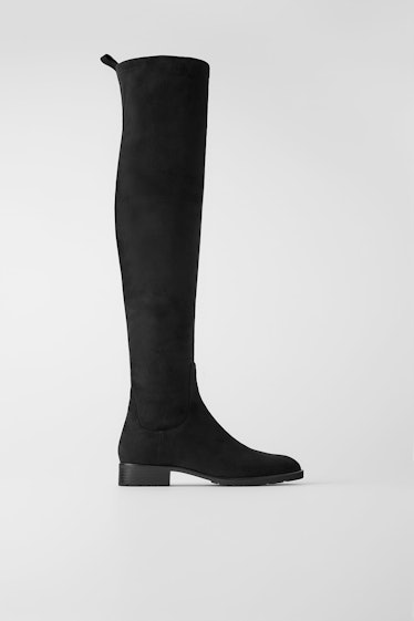 Flat Heeled Over-The-Knee Boots