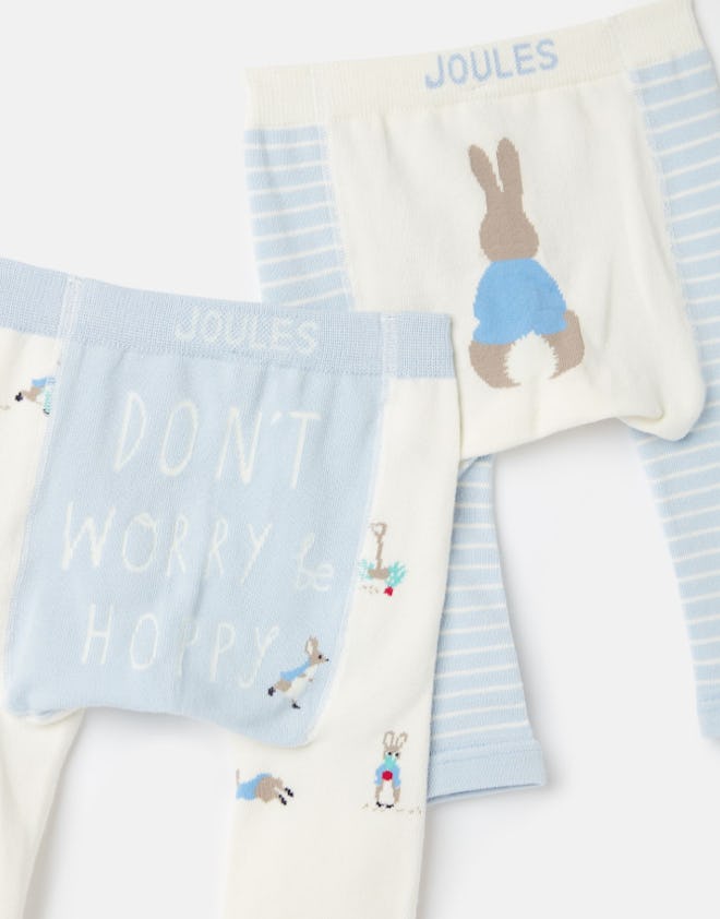 Lively Official Peter Rabbit Collection 2 Pack Intarsia Leggings 