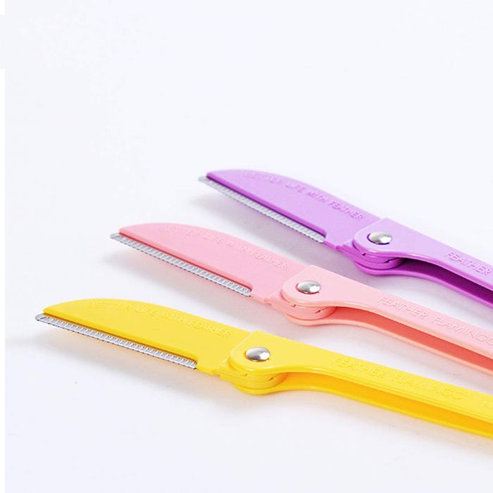 Limo Eyebrow Razors and Facial Trimmers (3-Pack)