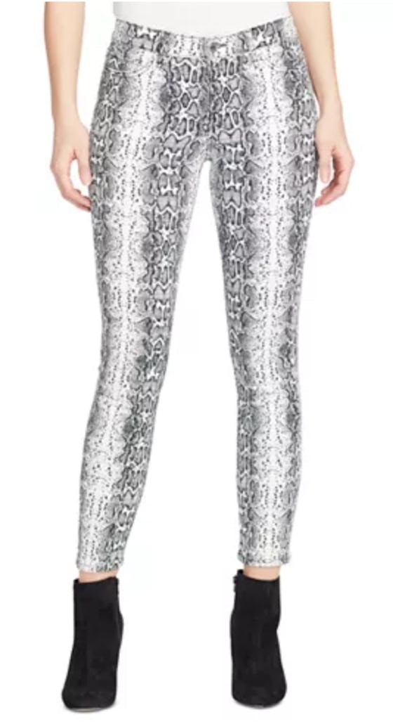 WILLIAM RAST Perfect Snake-Print Skinny Jeans