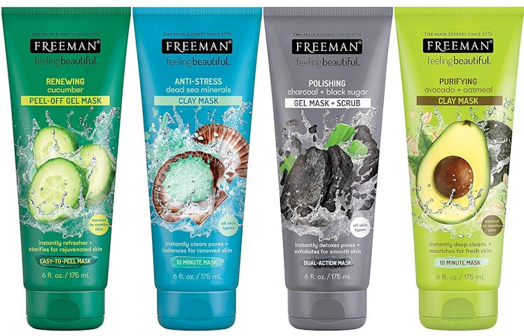 FREEMAN Facial Mask Variety Set (4-Pack)