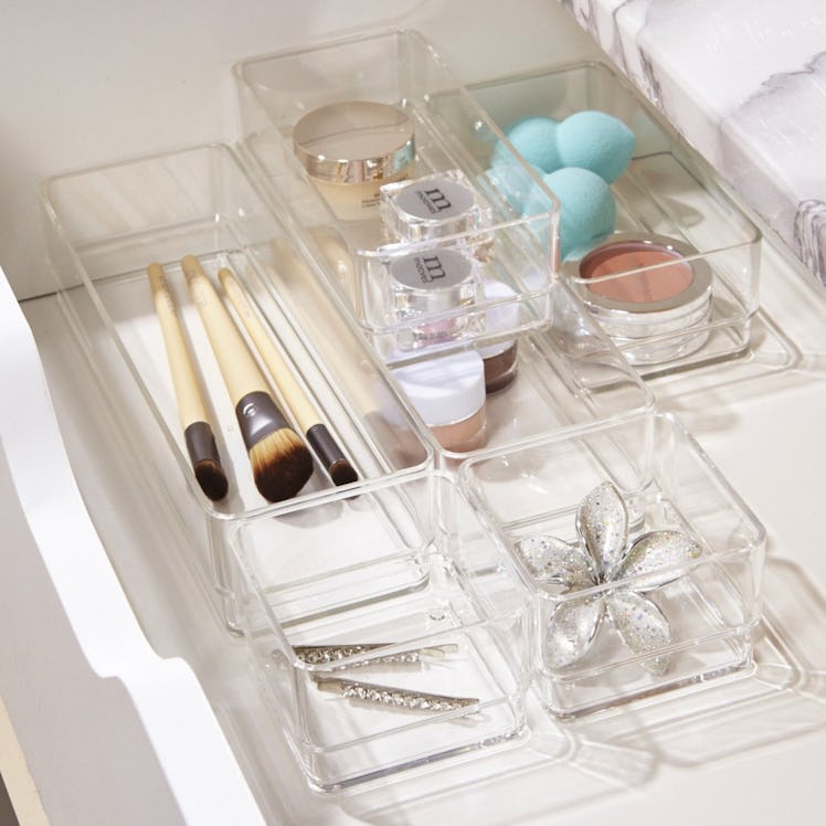 STORi Clear Plastic Organizers (6-Piece Set)