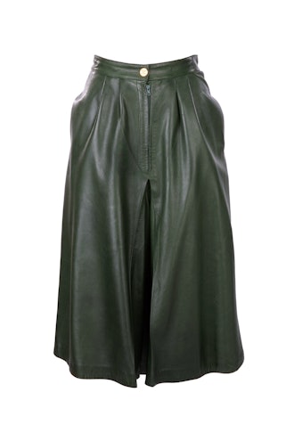 70s Leather Culottes
