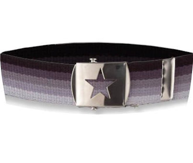 Belt With Star Buckle