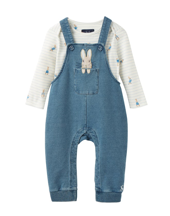 Wilbur Denim Official Peter Rabbit Collection Dungaree Set 