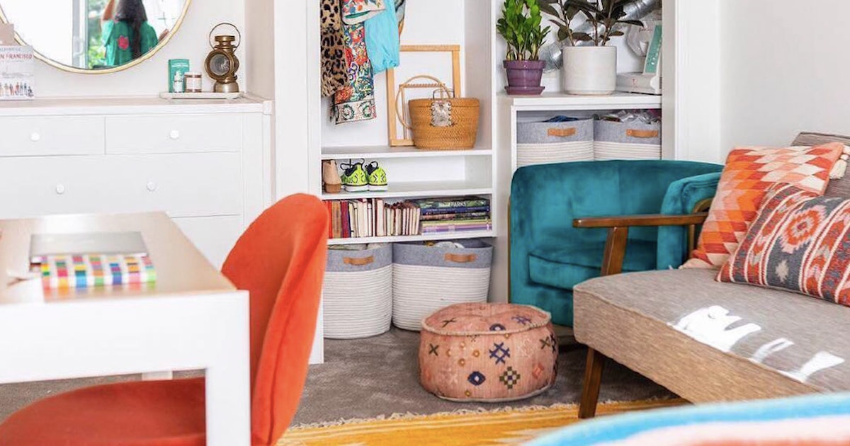 10 Floor Pillows Poufs For Under 100 That Ll Add Extra Seating In Your Space Without Taking Up Too Much Real Estate