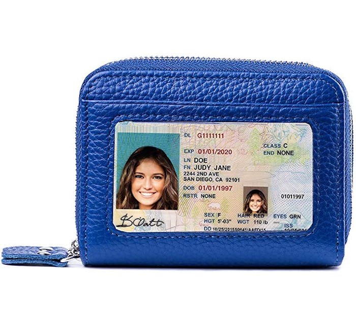 RFID Blocking Leather Wallet