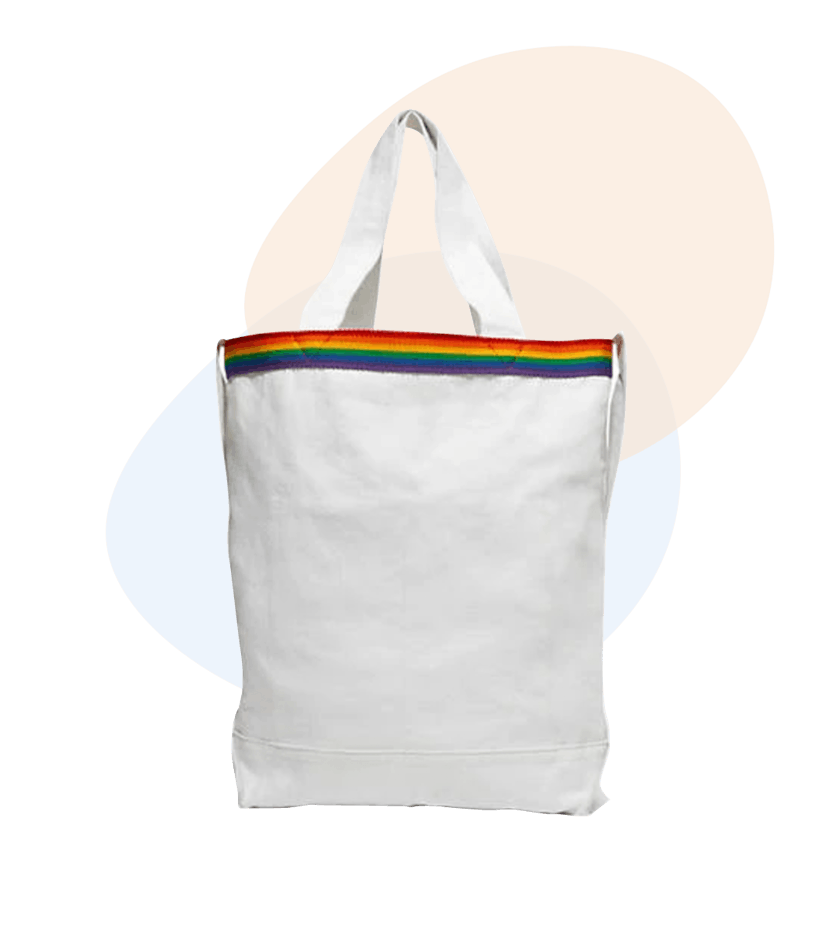 Levi's® Pride Rainbow Tab Festival Tote