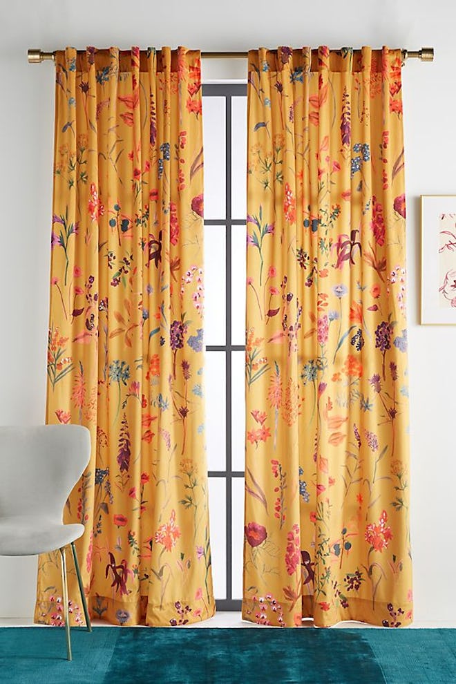 Layne Velvet Curtain (63" x 50")