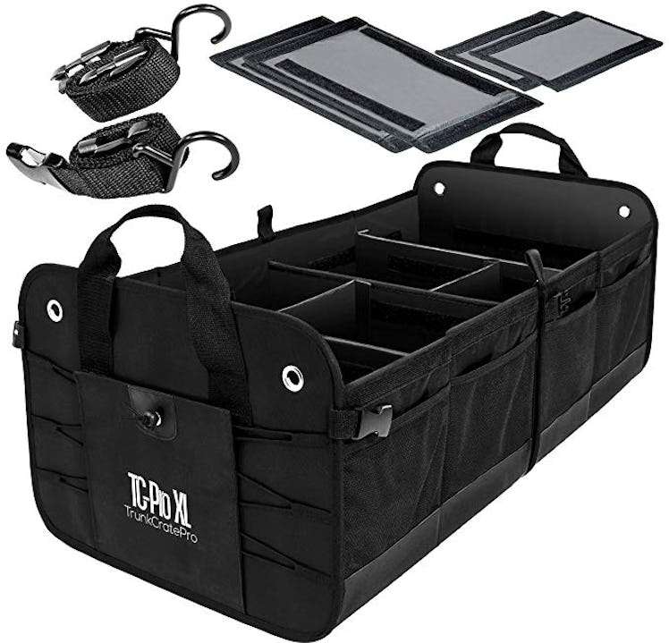TRUNKCRATEPRO Extra Large Collapsible Trunk Organizer