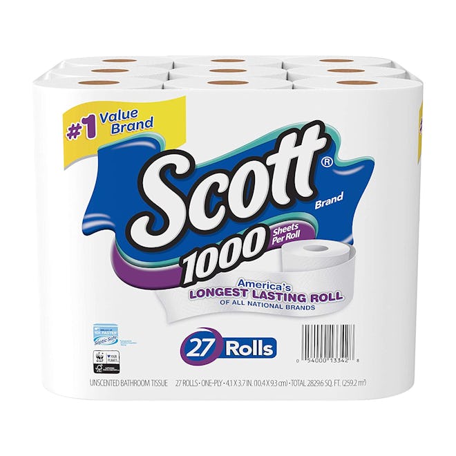 Scott 1000 Sheets Per Roll  (27 Rolls) 