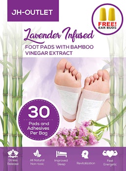 JH-OUTLET Lavender-Infused Foot Pads