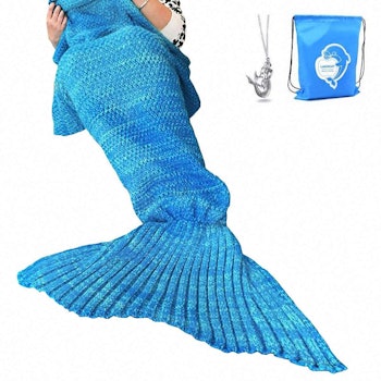 LAGHCAT Mermaid Tail Blanket For Adults